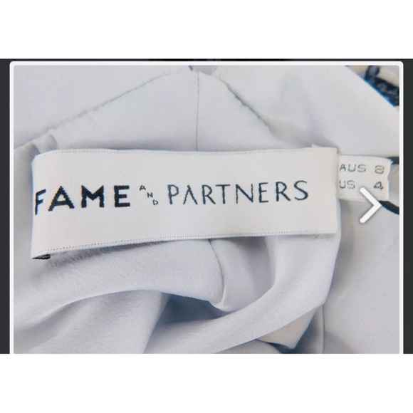 Fame And Partners Beckham Floral Ruffle Maxi Dress Pink Size 4 $249 MSRP - Picture 3 of 13